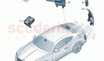 Control unit for lane change assist