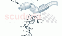 Lambda probe Holder for lambda probe F >> 3S-K-071 461 F >> ZG-K-071 461