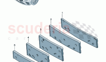 Licence plate holder