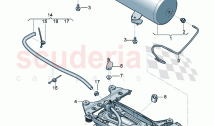 Air supply unit Pressure accumulator Air line connecting parts for self- levelling&hellip;