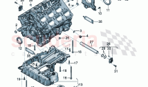 Crankcase housing Sealing flange Engine oil sump upper part Engine oil sump lower &hellip;