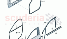 Door Window aperture seal Door seal