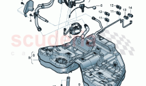 Fuel tank fuel filler neck fuel tank cap