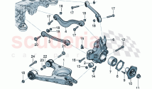 Wishbone Wheel bearing housing