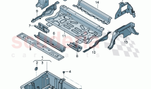 Luggage compartment floor