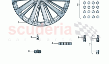 Aluminium rim Hub cap D - MJ 2023>>