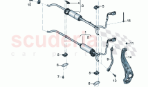 Anti-roll bar For vehicles with electronic roll stabilisation