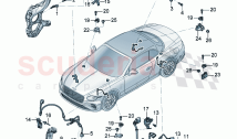 speed sensor with securing parts