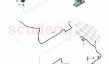 Washing and wiping system Reversing camera