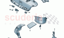 Luggage compartment trim