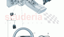 Switch multifunction steering wheel