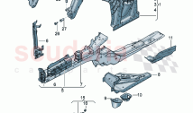 Body repair Front end section