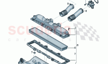 Air filter Intake air duct Intake hose