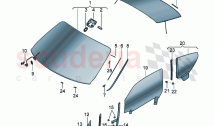 Windscreen Rear and side window