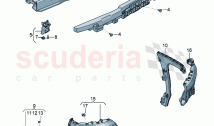 Bumper carrier mounting for bumper