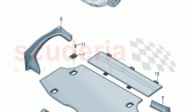 cover for luggage compartment