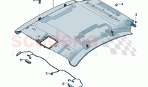 Moulded headliner