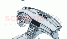 Display and control unit Head-up display