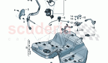 Fuel tank fuel filler neck fuel tank cap