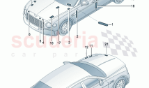 Vehicle data plate