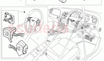 steering column switch, and trim, F 3W-8-052 846>>, F ZA-A-062 022>>