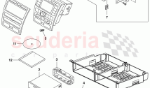 Central Display, Navigation and TV, F 3W-5-030 125>>, D >> - MJ 2006