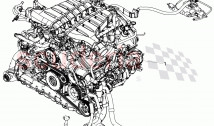 engine, complete, miscellaneousmaterial, Parts set for engine and gear lowering, F&hellip;