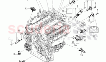 switches and senders on engine