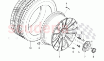 Complete wheels and tires, Mulliner Styling Specification