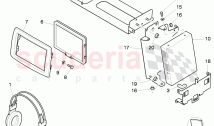 Multimedia system, (Rear Seat Entertainment'RSE'), F 3W-C-076 245>>, F ZA-C-076 24&hellip;