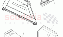 warning triangle, first aid kit, D >> - MJ 2008