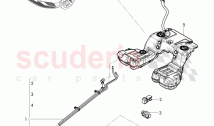 1 set of fuel lines, clip