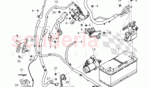 harness for battery +/-