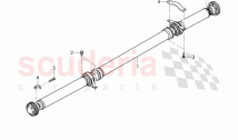 propeller shaft 3-piece with intermediate bearing, D - MJ 2017>>, F >> 3Y-H-002 80&hellip;