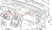 dashboard installation parts, D - MJ 2008>> - MJ 2009