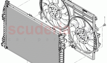 electric fan with fan cowl