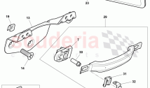 Grab Handle and Sun Visor, F 3W-6-038 568>>, F ZA-A-062 461>>