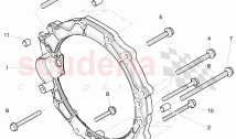 mounting parts for engine and transmission