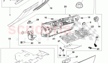 dashboard installation parts, glove box