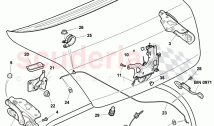 rear trunk lid, D - MJ 2006>>