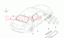 Original Accessories, door and side window, scuff plate - sill panel, Comfort acce&hellip;