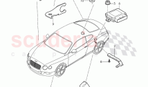 speed sensor with securing parts, control unit for electronic, stability programme&hellip;