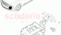 Control Unit for radio, controlled garage door opener