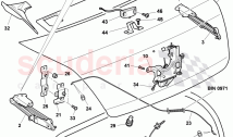 rear trunk lid, single parts