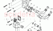 oil pump, oil filter, oil cooler, oil strainer