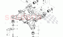 sub-frame, with rubber mounting, D - MJ 2017>>