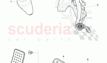 Original Accessories, gearshift knob, Pedals