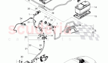 harness for battery +/-, Wire harness for starter and alternator with ground, wire&hellip;