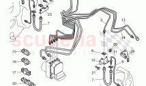 brake line, brake hose, 3W-8-052 847>>