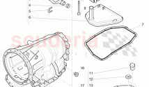Mechatronic with software, oil pan, oil strainer, for 6 speed automatic transm.